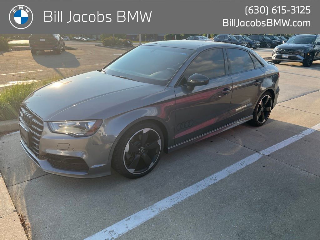 Monsoon Gray Metallic 2016 Audi A3 Sedan All-Wheel Drive 6-Speed Automatic