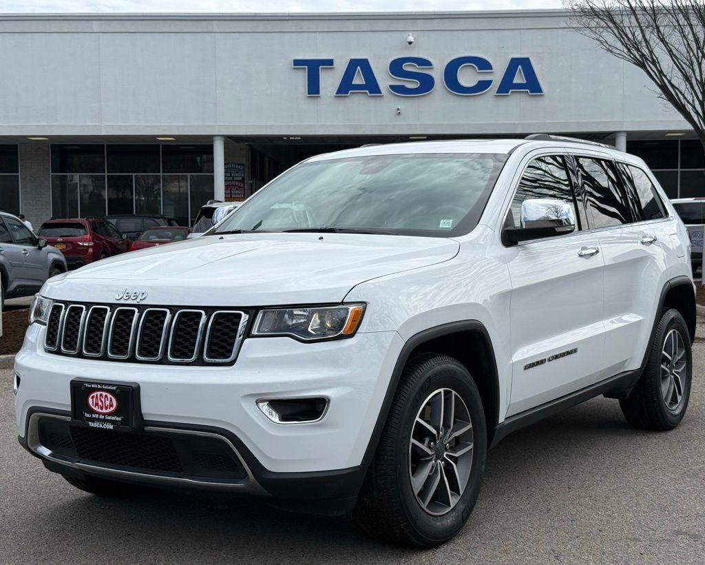 Bright White Clearcoat 2021 Jeep Grand Cherokee Limited 4WD SUV / Crossover Four-Wheel Drive 8-Speed Automatic