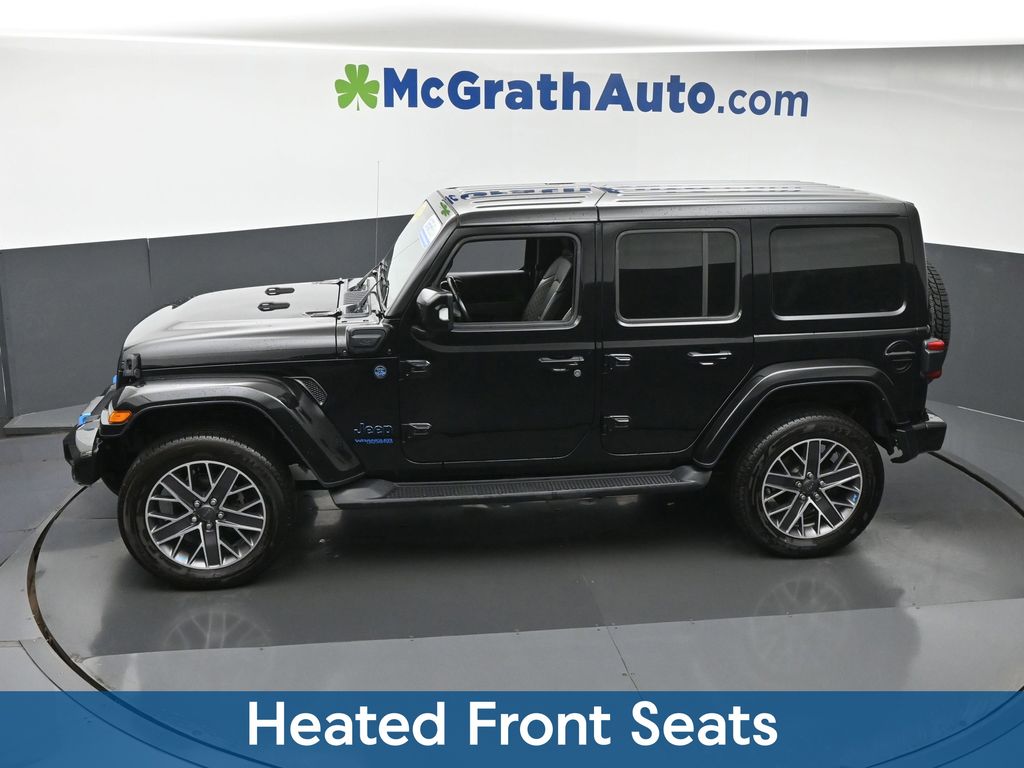 Used 2022 Black Jeep Unlimited Sahara High Altitude 4xe image 24