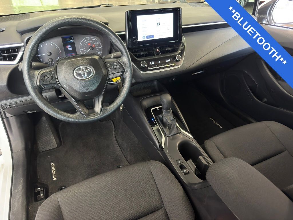 2025 Toyota Corolla LE White at Classic Toyota Galveston