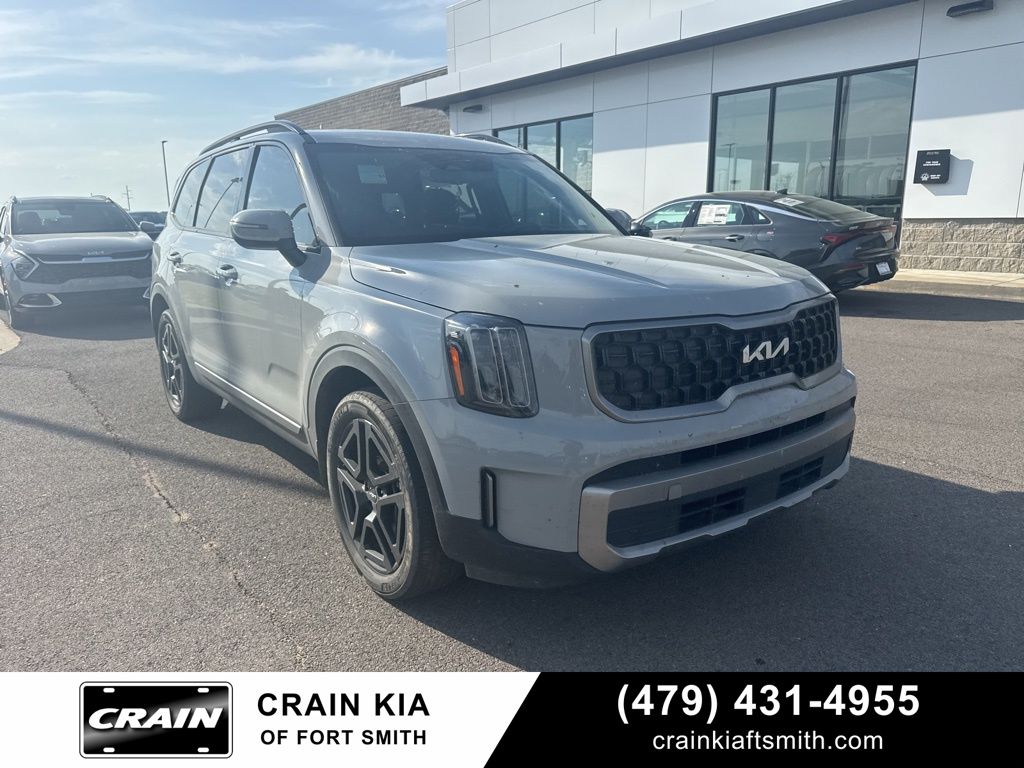 Wolf Gray 2023 Kia Telluride EX X-Line AWD SUV / Crossover All-Wheel Drive 8-Speed Automatic