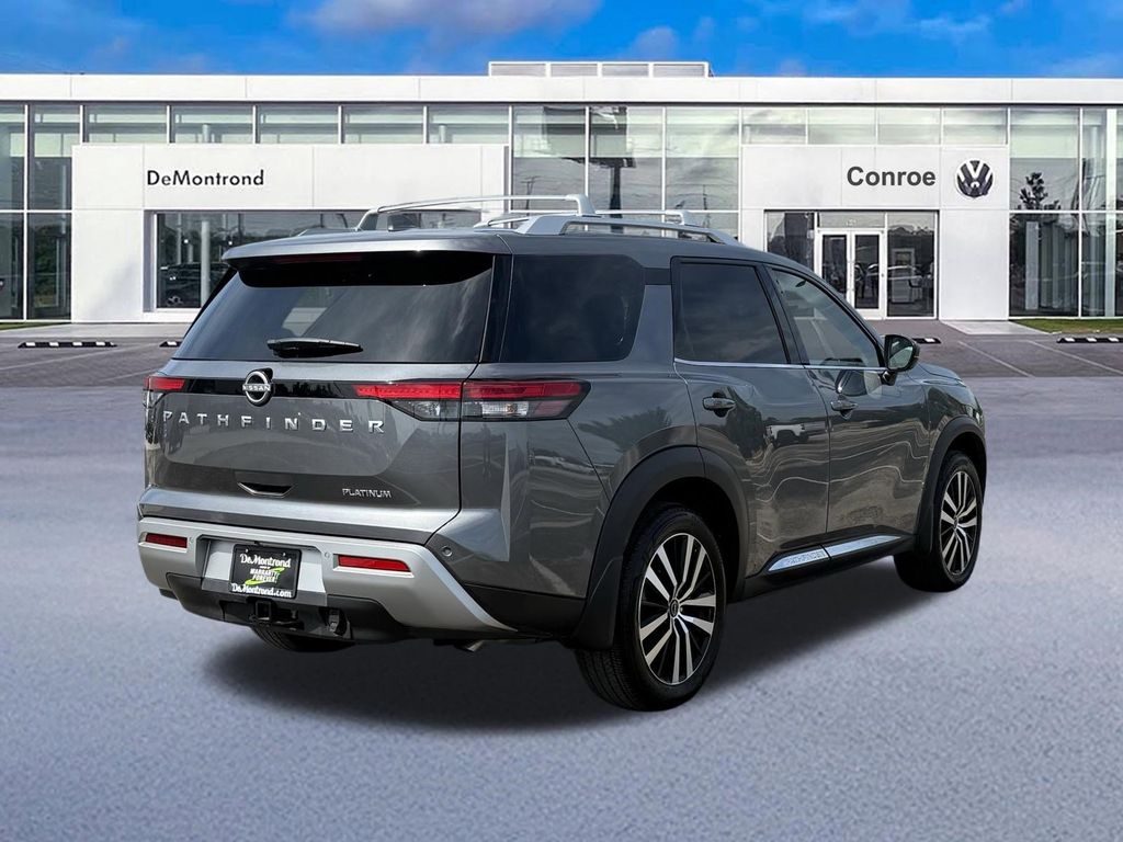2025 Nissan Pathfinder Platinum Gray at Texan Dodge Chrysler Jeep Ram