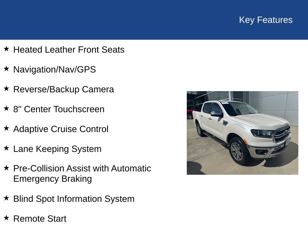 2019 Ford Ranger Lariat