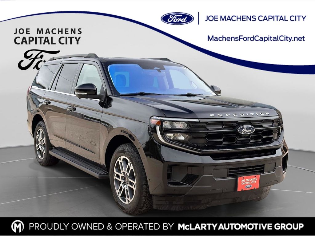 Agate Black Metallic 2025 Ford Expedition SUV / Crossover Four-Wheel Drive Automatic