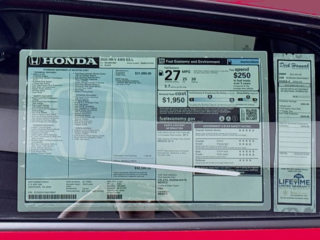 2025 Honda HR-V EX-L