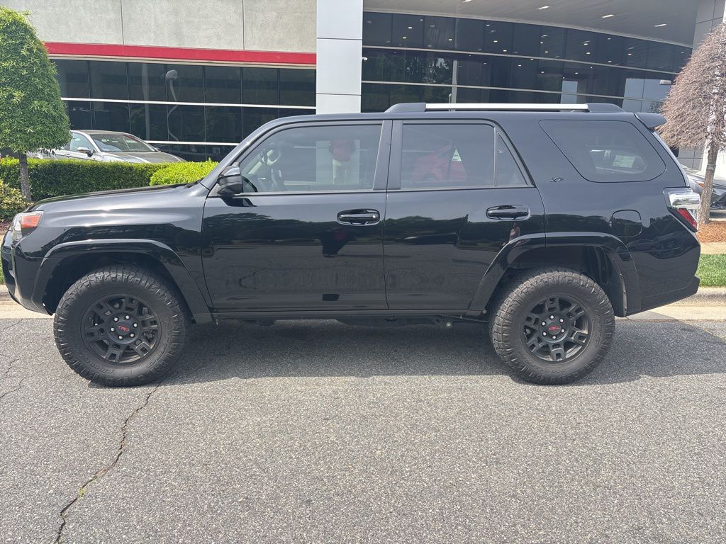 Midnight Black Metallic 2023 Toyota 4Runner SR5 4WD SUV / Crossover Four-Wheel Drive 5-Speed Automatic