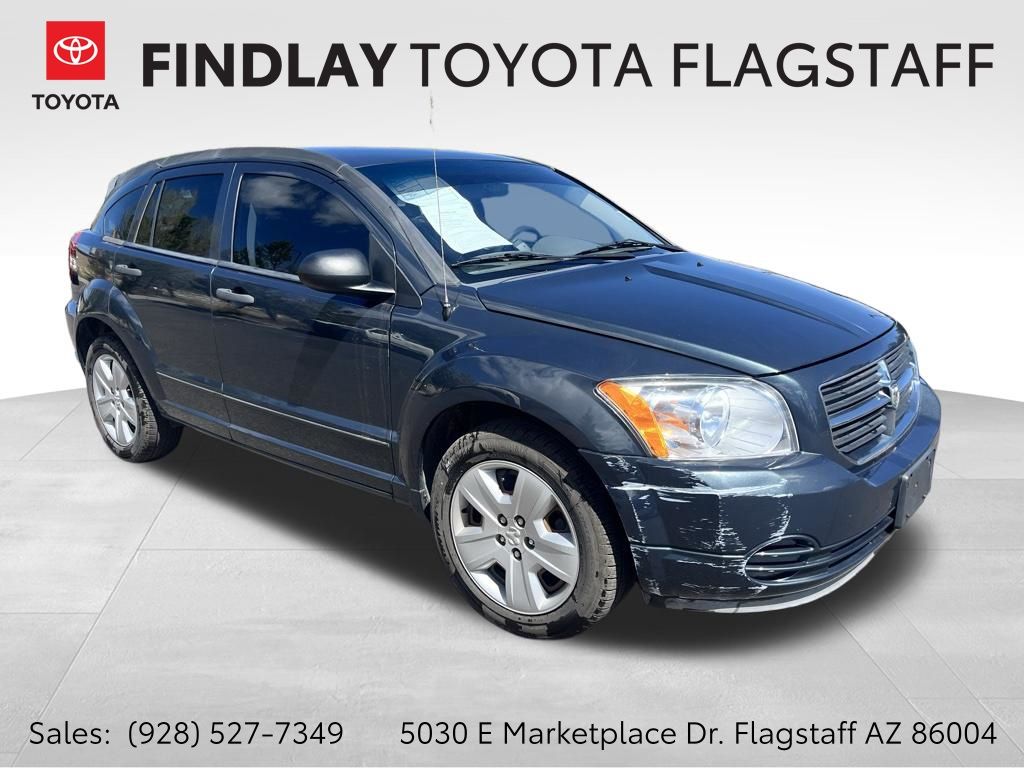 Gray (Steel Blue Metallic Clearcoat) 2007 Dodge Caliber SXT FWD Hatchback Front-Wheel Drive Continuously Variable Transmission
