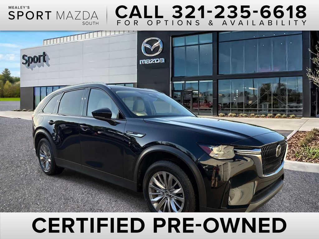 Jet Black Mica 2024 Mazda CX-90 PHEV Preferred AWD SUV / Crossover All-Wheel Drive 8-Speed Automatic