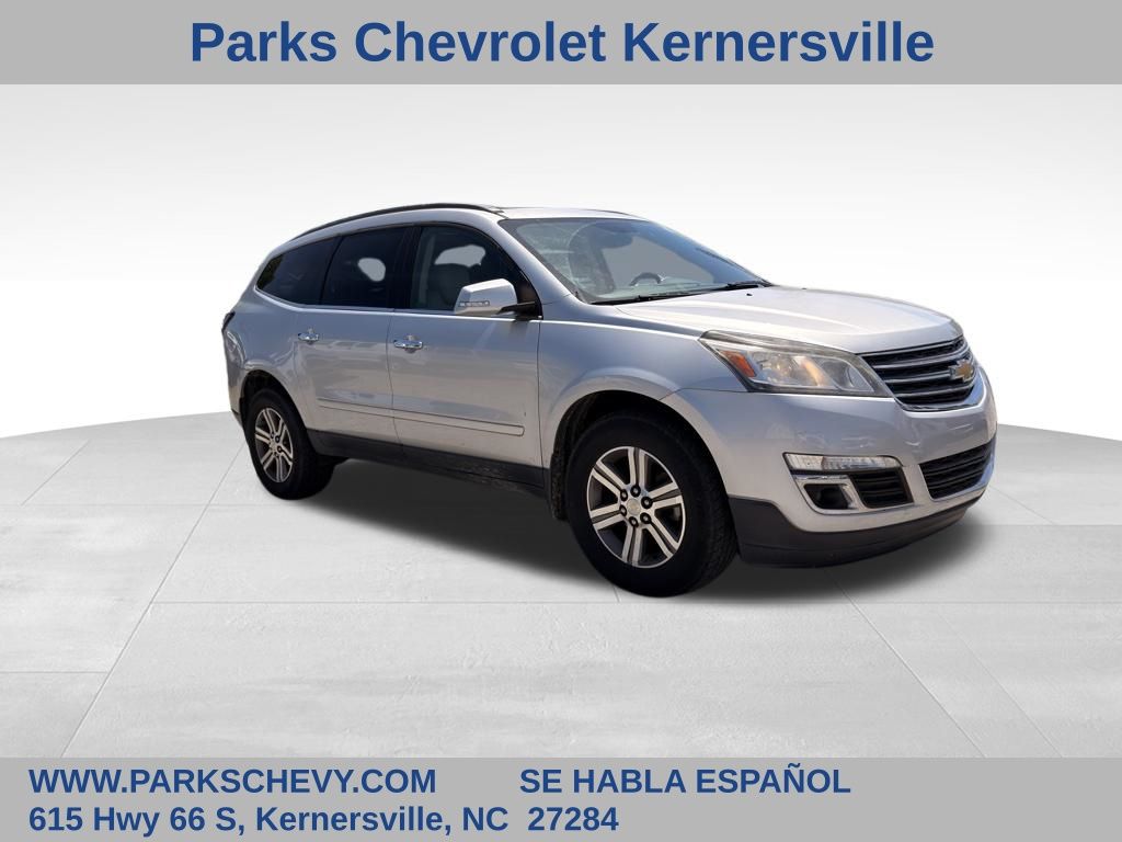 Silver Ice Metallic 2017 Chevrolet Traverse 2LT FWD SUV / Crossover Front-Wheel Drive 6-Speed Automatic