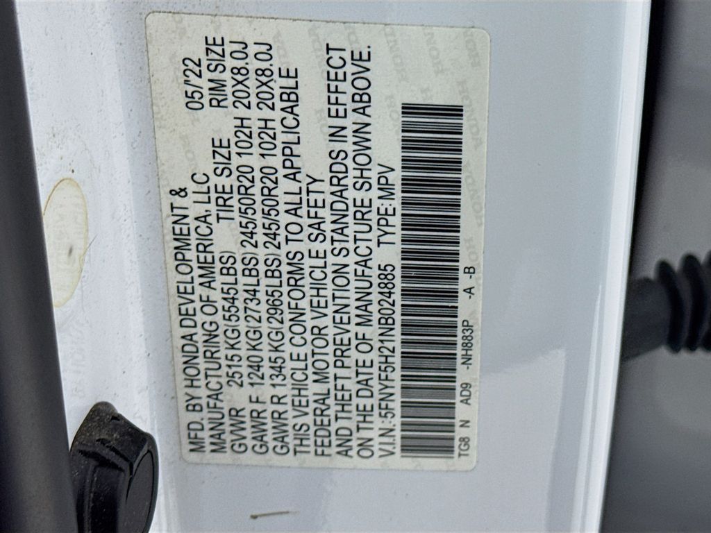 Used Car 2022 Honda Pilot  Special Edition For Sale Under $30,000 In Austin, Texas
