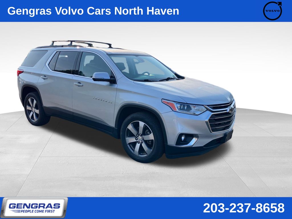 Silver Ice Metallic 2019 Chevrolet Traverse SUV / Crossover Four-Wheel Drive 9-Speed Automatic