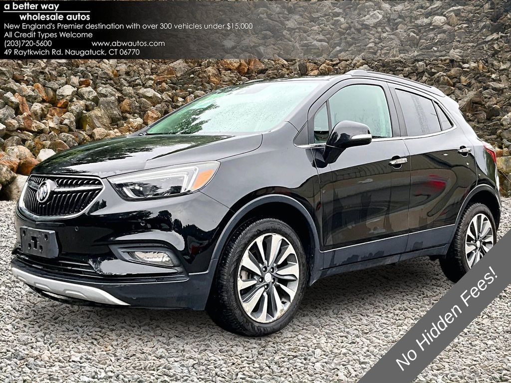 Black (Ebony Twilight Metallic) 2019 Buick Encore SUV / Crossover All-Wheel Drive 6-Speed Automatic Overdrive