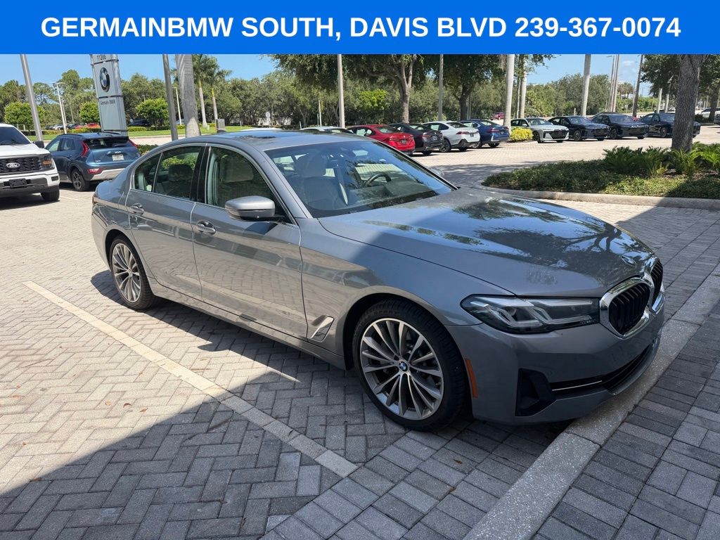 Certified Used 2023 Gray BMW 530i image 6