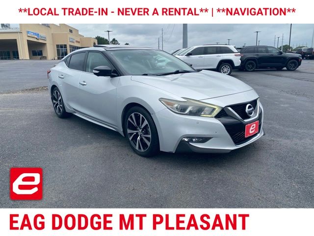 Brilliant Silver 2018 Nissan Maxima Sedan Front-Wheel Drive Continuously Variable Transmission