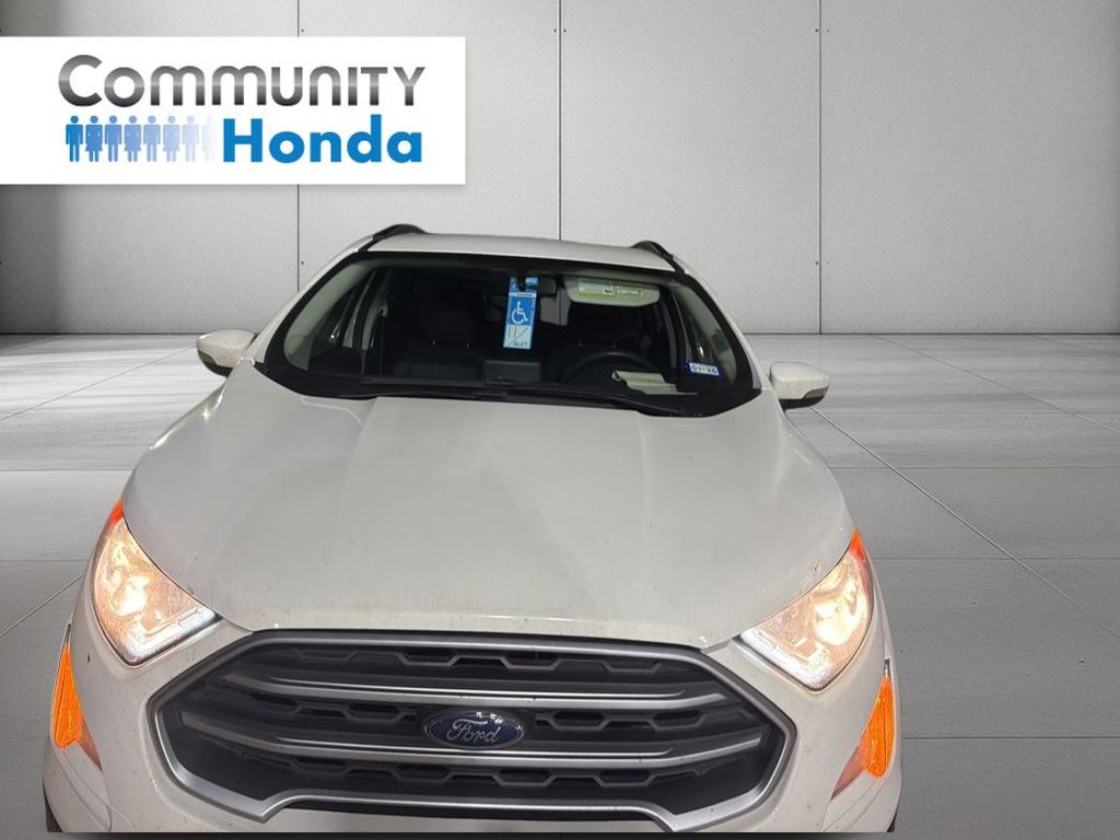 2021 Ford EcoSport SE White at Wharton Ford