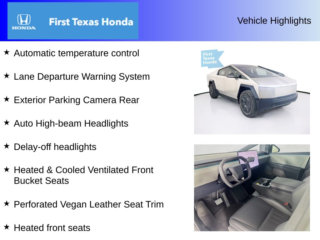 Used Car 2024 Tesla Cybertruck  Base For Sale In Austin, Texas