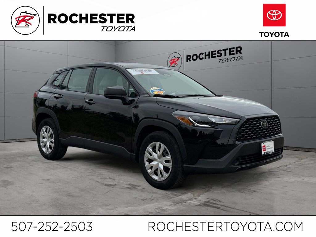 Jet Black 2023 Toyota Corolla Cross SUV / Crossover All-Wheel Drive Continuously Variable Transmission