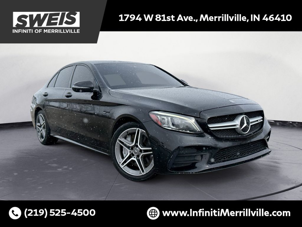 Black 2020 Mercedes-Benz C-Class AMG C 43 Sedan 4MATIC Sedan All-Wheel Drive 9-Speed Automatic