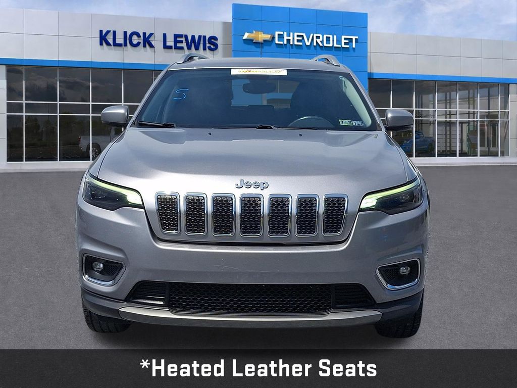 2019 Jeep Cherokee Limited Silver at Honda North