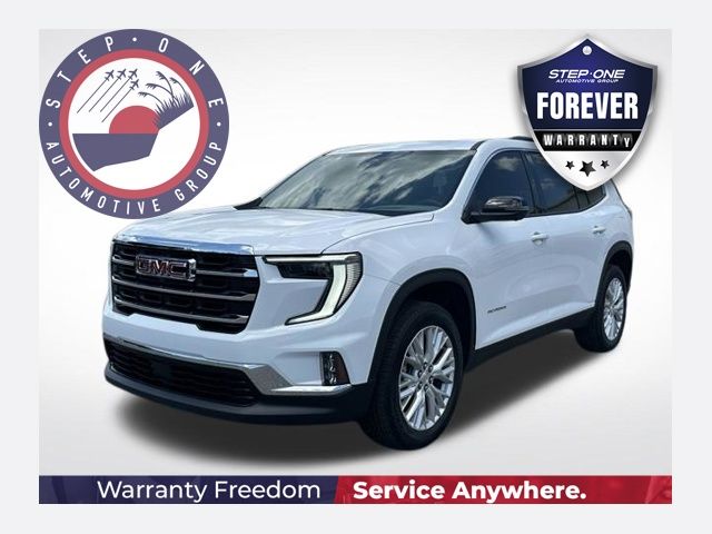 Summit White 2026 GMC Acadia SUV / Crossover Front-Wheel Drive 8-Speed Automatic