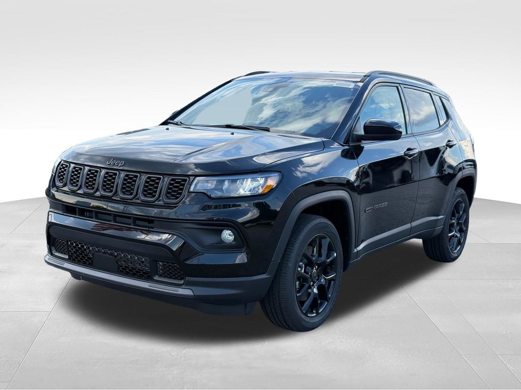 Diamond Black Crystal Pearlcoat 2026 Jeep Compass SUV / Crossover Four-Wheel Drive 8-Speed Automatic