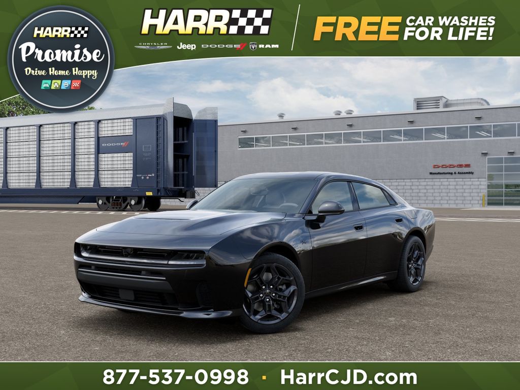 Diamond Black Crystal Pearlcoat 2027 Dodge Charger Sedan All-Wheel Drive 8-Speed Automatic