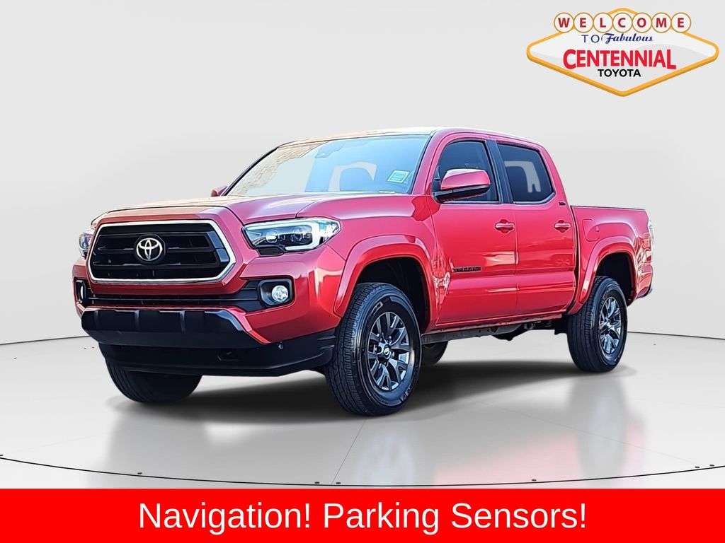 Barcelona Red Metallic 2023 Toyota Tacoma Pickup Truck 4X2 6-Speed Automatic