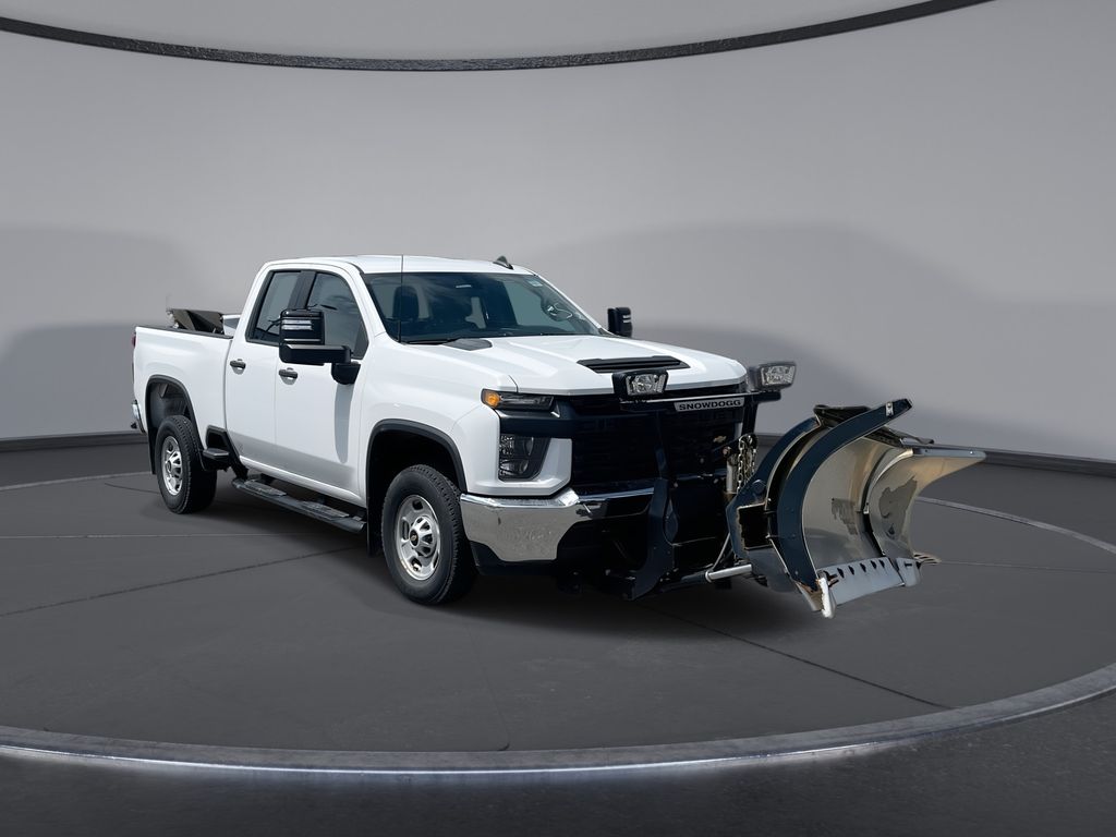 Summit White 2022 Chevrolet Silverado 2500HD Pickup Truck Four-Wheel Drive 6-Speed Automatic