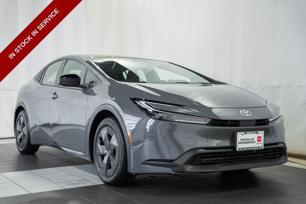 Guardian Gray 2025 Toyota Prius Hatchback Front-Wheel Drive Continuously Variable Transmission