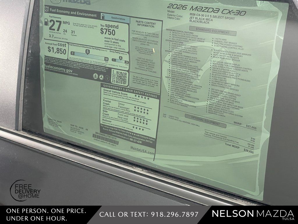 New 2026 Black Mazda 2.5 S Select Sport image 17