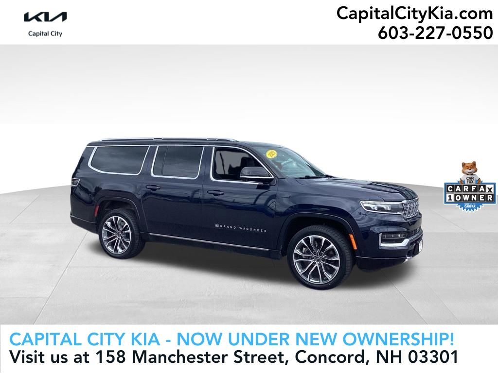 Midnight Sky 2023 Jeep Grand Wagoneer L SUV / Crossover Four-Wheel Drive 8-Speed Automatic