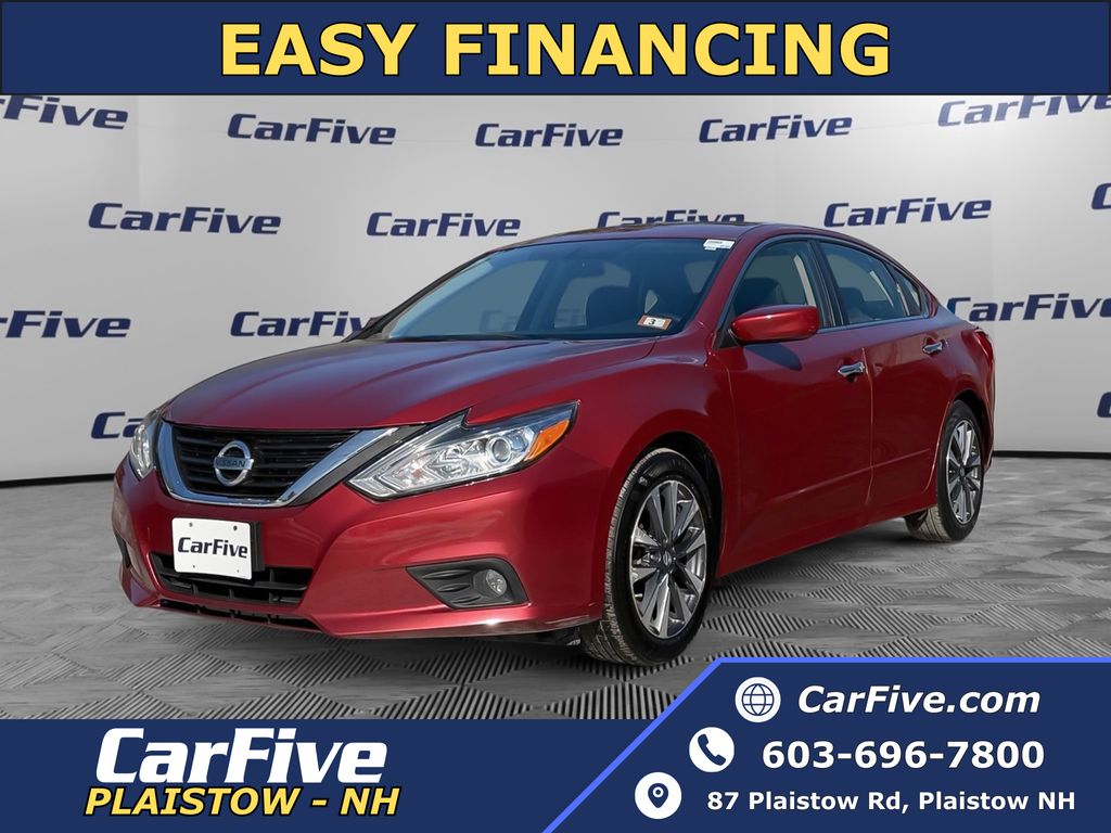 Cayenne Red 2017 Nissan Altima 2.5 SV Sedan Front-Wheel Drive Continuously Variable Transmission
