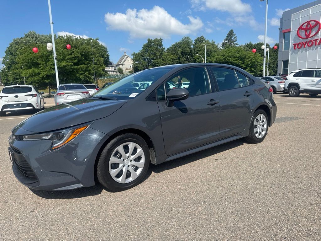 Used 2024 Gray Toyota LE image 3