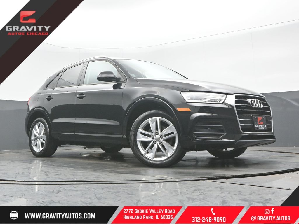 Monsoon Gray Metallic 2017 Audi Q3 2.0T quattro Premium SUV / Crossover All-Wheel Drive 6-Speed Automatic