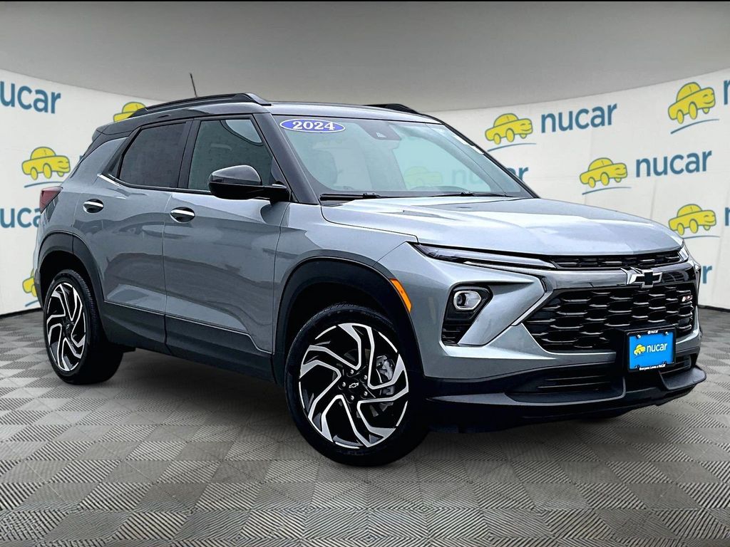 Sterling Gray Metallic 2024 Chevrolet Trailblazer SUV / Crossover Four-Wheel Drive 9-Speed Automatic