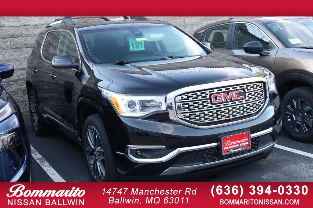 Black (Ebony Twilight Metallic) 2017 GMC Acadia Denali AWD SUV / Crossover Four-Wheel Drive 6-Speed Automatic