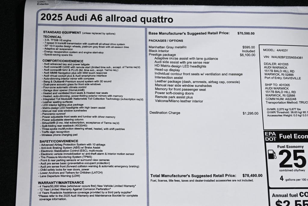 2025 Audi A6  31