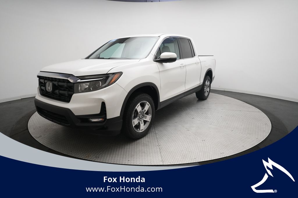 Platinum White Pearl 2026 Honda Ridgeline Pickup Truck All-Wheel Drive 9-Speed Automatic
