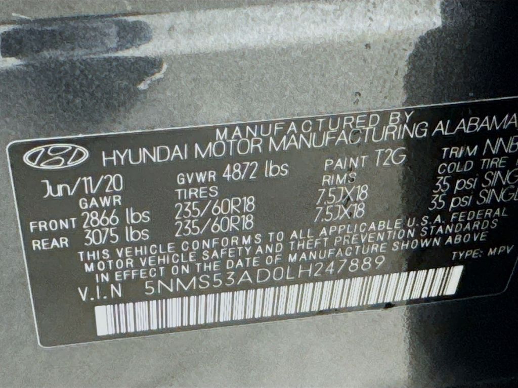 Used Car 2020 Hyundai Santa Fe  Limited For Sale Under $20,000 In Austin, Texas