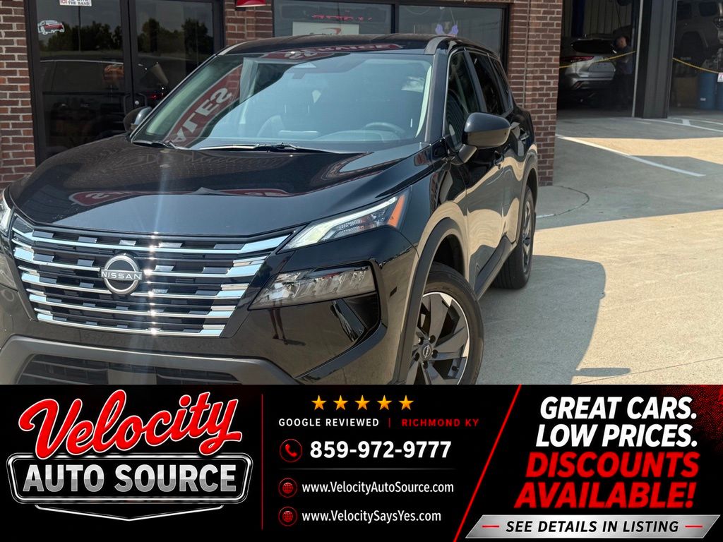Super Black 2026 Nissan Rogue SUV / Crossover Front-Wheel Drive Continuously Variable Transmission