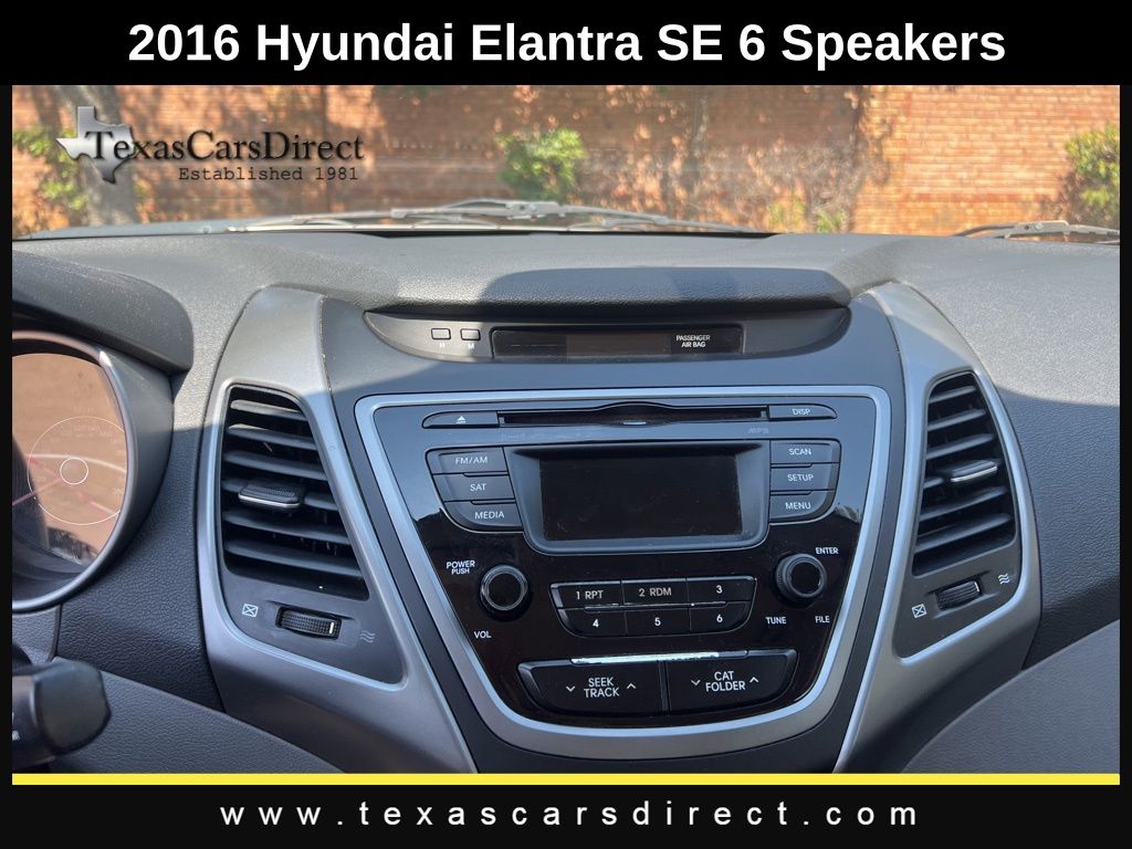 2016 Hyundai Elantra SE 7