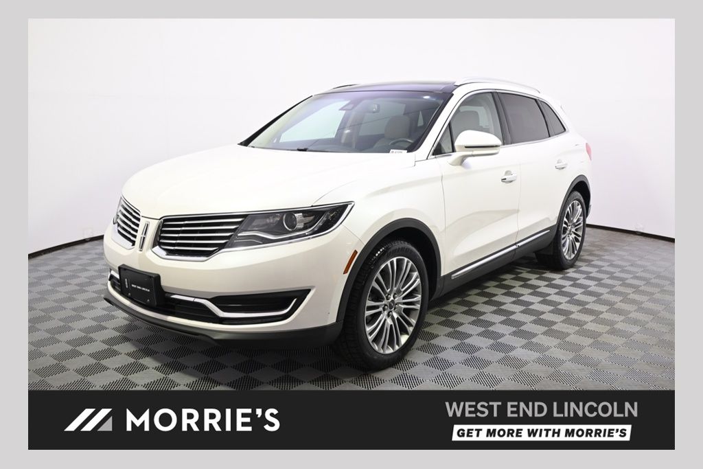 White Platinum Metallic Tri-Coat 2018 Lincoln MKX SUV / Crossover All-Wheel Drive 6-Speed Automatic