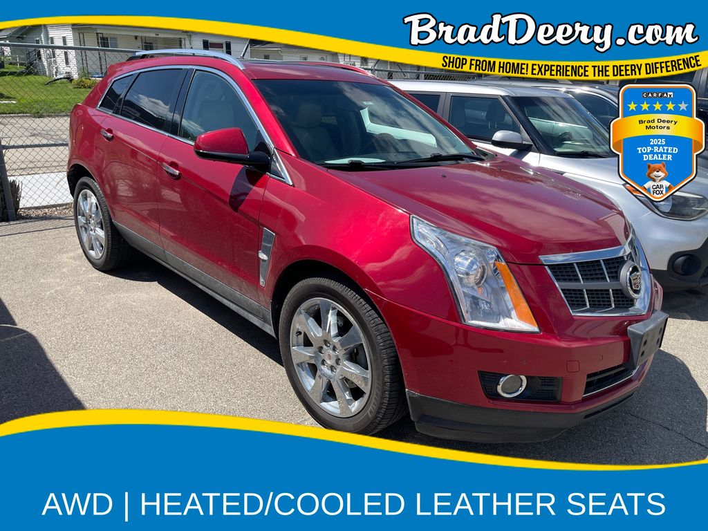 Crystal Red Tintcoat 2010 Cadillac SRX SUV / Crossover All-Wheel Drive 6-Speed Automatic