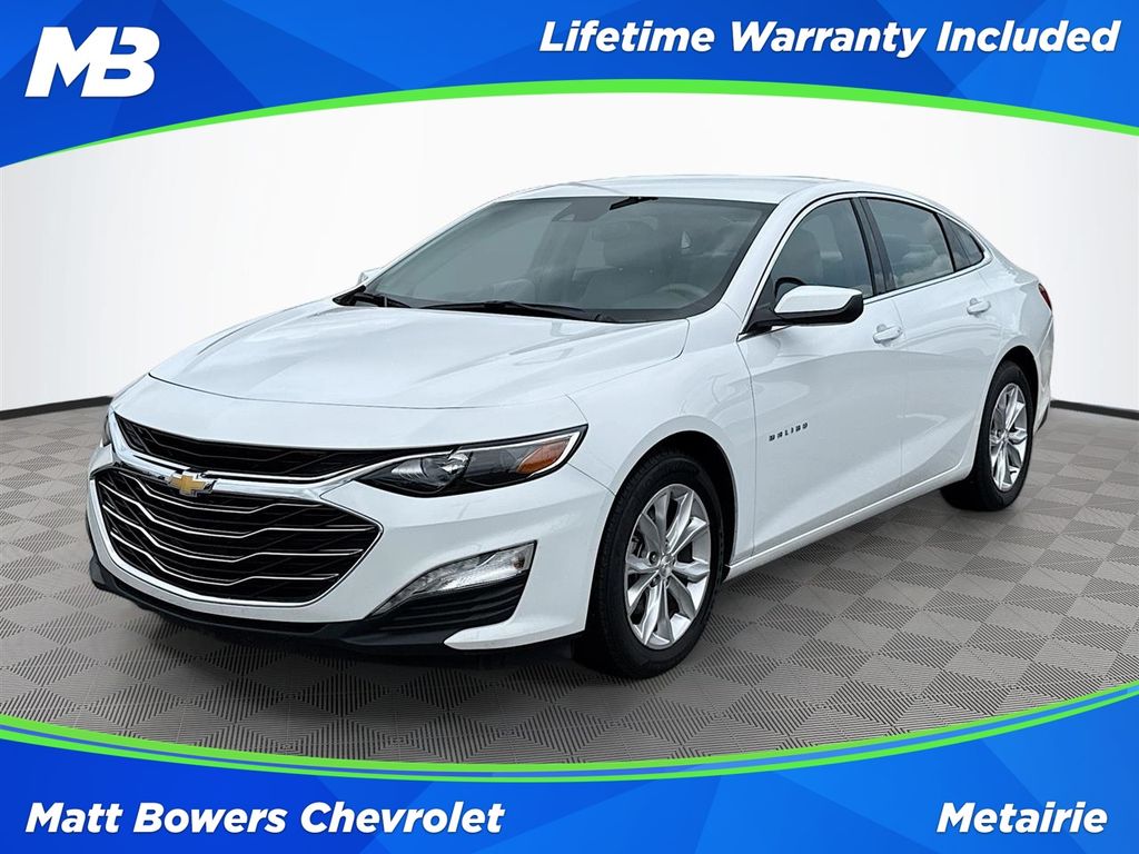 Summit White 2023 Chevrolet Malibu Sedan Front-Wheel Drive Continuously Variable Transmission