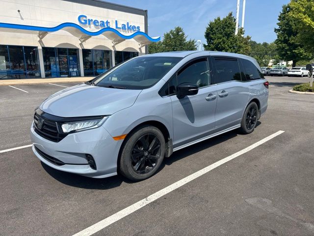 Sonic Gray Pearl 2024 Honda Odyssey Minivan Front-Wheel Drive Automatic