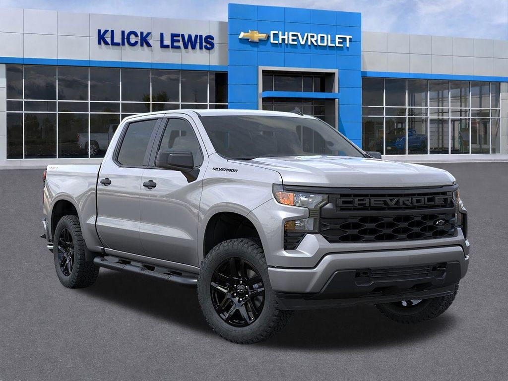 2026 Chevrolet Silverado 1500 Custom Gray at Carlisle Cadillac Buick GMC