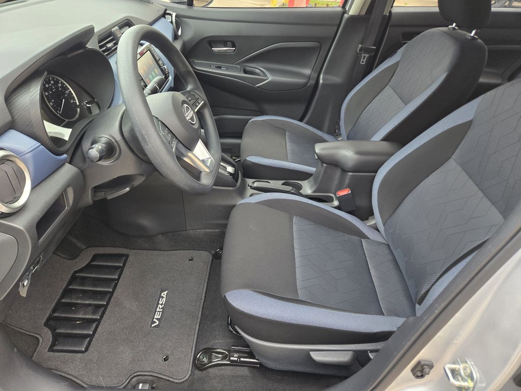 2025 Nissan Versa 1.6 SV Silver at Bravo Nissan