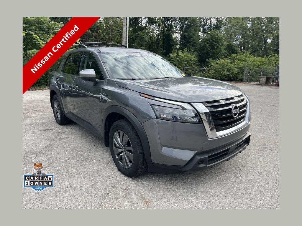 Gray (Gun Metallic) 2025 Nissan Pathfinder SUV / Crossover Front-Wheel Drive 9-Speed Automatic