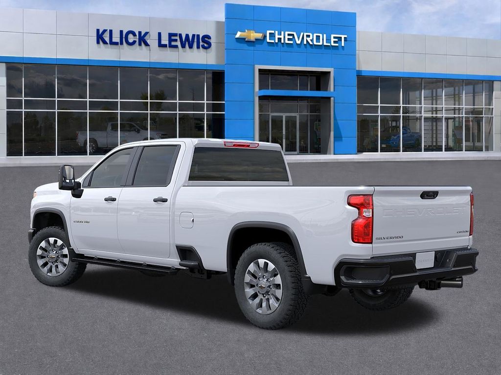 2026 Chevrolet Silverado 2500HD Custom White at Klick Lewis Buick Chevrolet