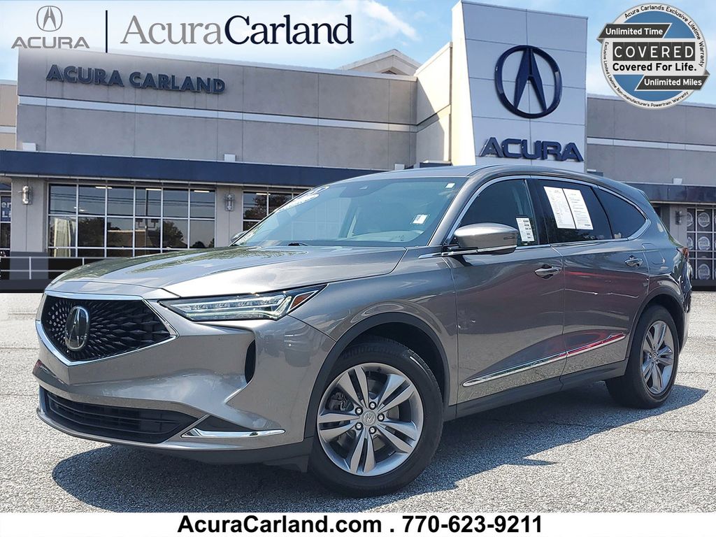 Liquid Carbon Metallic 2023 Acura MDX SUV / Crossover All-Wheel Drive Automatic